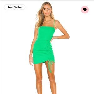 Superdown green mini dress - never worn
